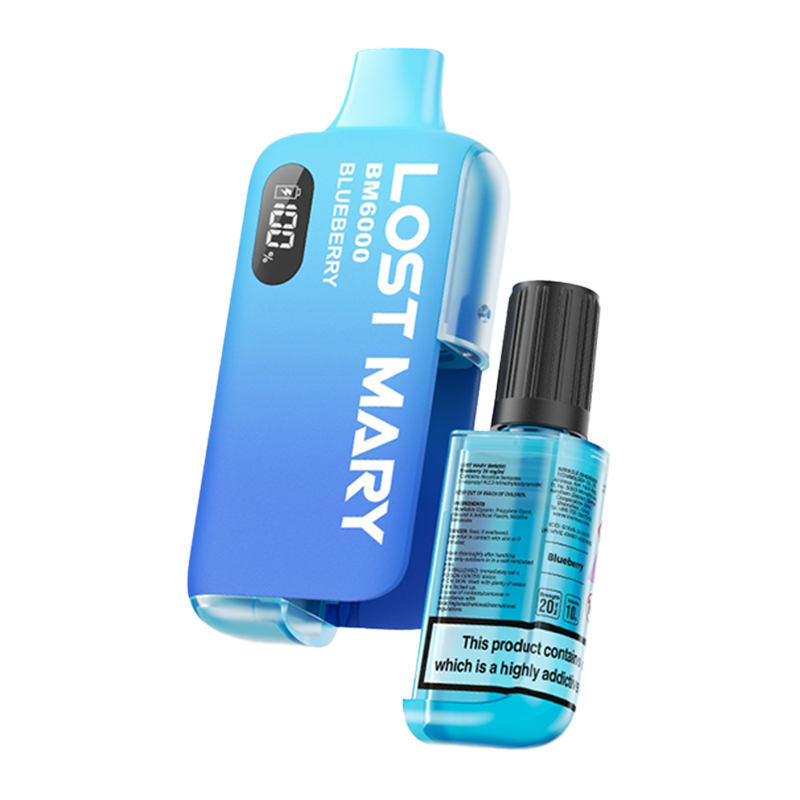 LOST MARY BM6000 Pod Kit The Gourmet Vaper LOST MARY BM6000 Pod Kit The Gourmet Vaper