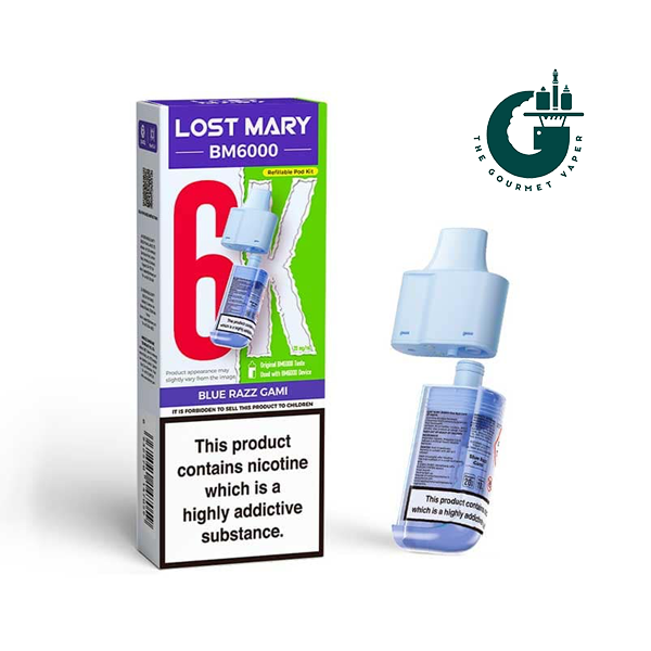 LOST MARY BM6000 pre-filled replaceable pods.