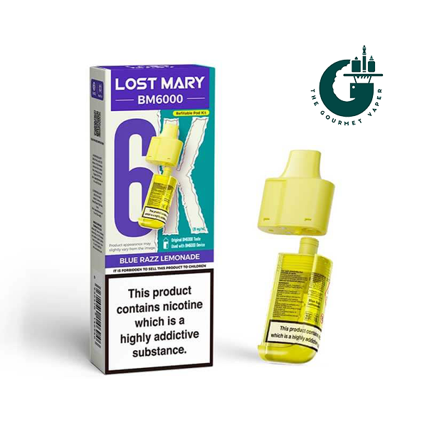 LOST MARY BM6000 pre-filled replaceable pods.