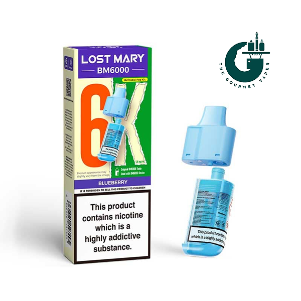 LOST MARY BM6000 pre-filled replaceable pods.