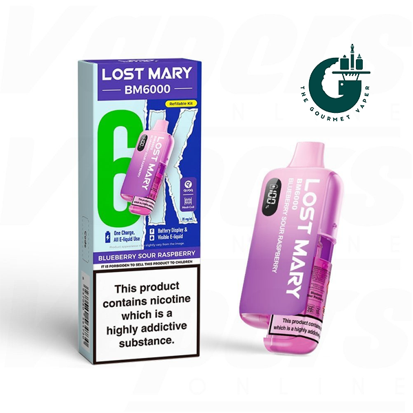 LOST MARY BM6000 pre-filled replaceable pods.