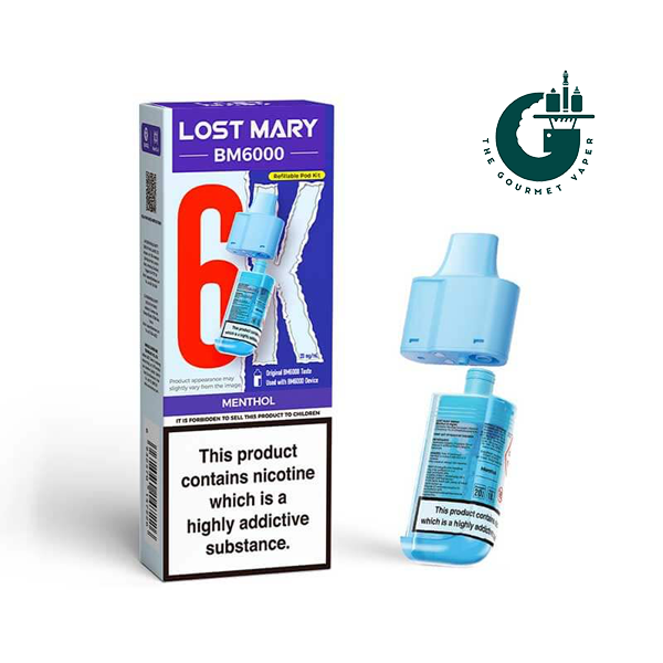 LOST MARY BM6000 pre-filled replaceable pods.