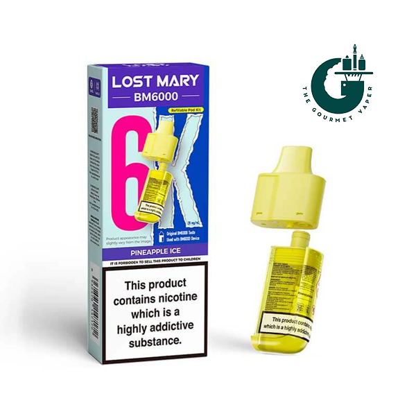 LOST MARY BM6000 pre-filled replaceable pods.