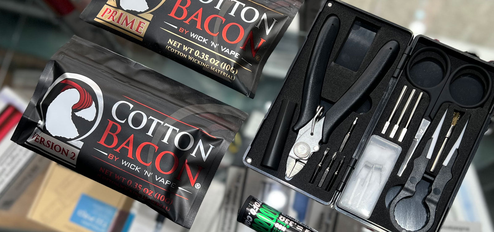 Building Supplies at The Gourmet Vaper