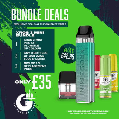 Vaporesso XROS Mini 3 Pod Kit Bundle Deal