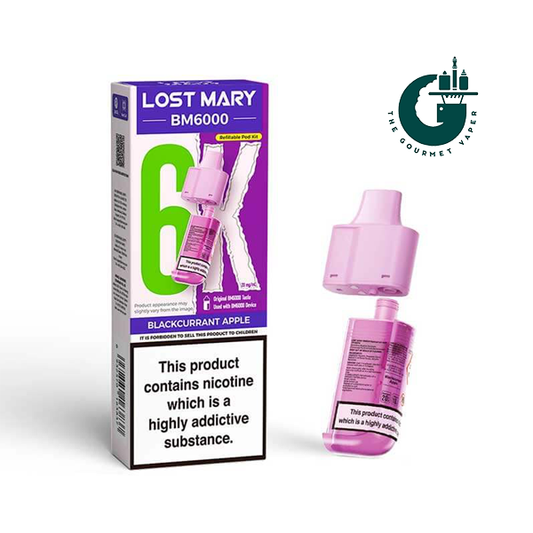 LOST MARY BM6000 pre-filled replaceable pods.