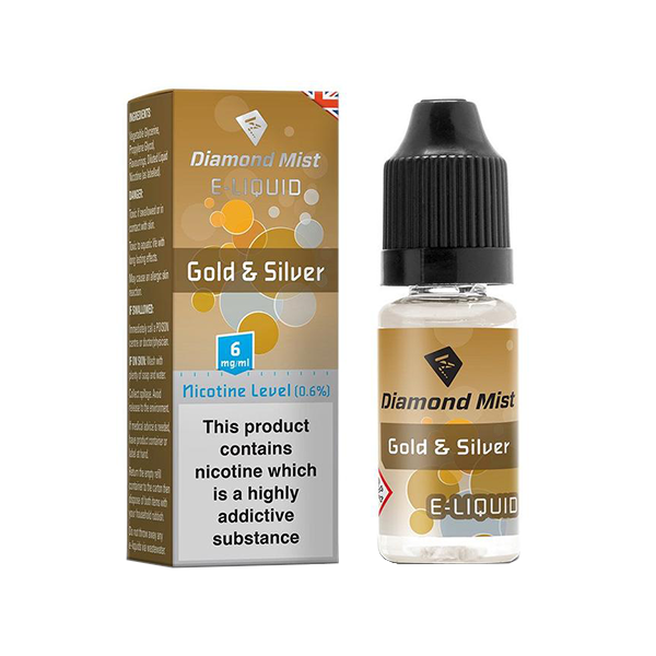 Diamond Mist 10ml E-Liquid  Tobacco Flavours