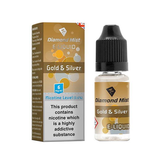 Diamond Mist 10ml E-Liquid  Tobacco Flavours