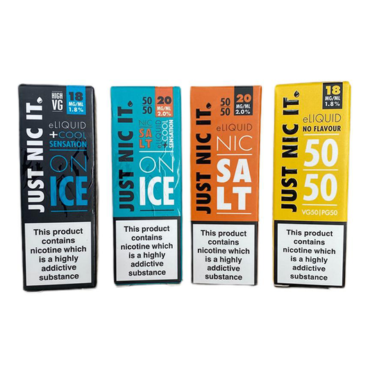 Just Nic It 10ml Nicotine Shots